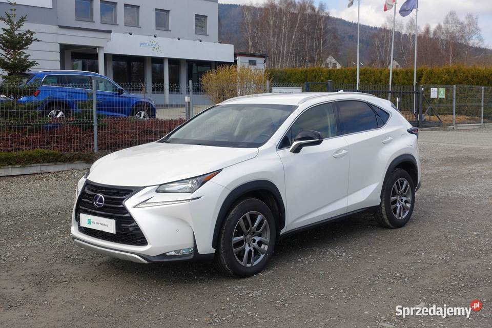 LEXUS NX 300H 197 4X4 SKÓRA AUTOMAT BIAŁA PERŁA nieuszkodzony Buczkowice