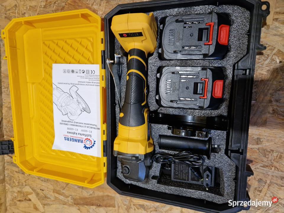 SZLIFIERKA KĄTOWA AKUMULATOROWA 48V40Ah Głogowa