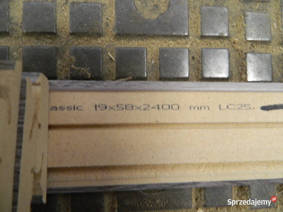 Listwa przypodłogowa MDF Classen 19x58x2400