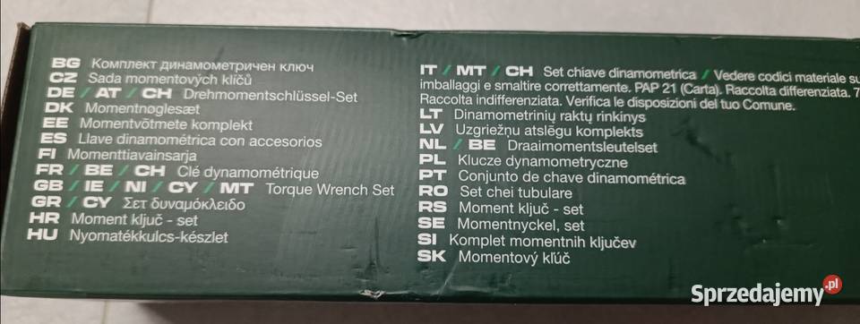 PARKSIDE klucz dynamometryczny 12 40210 Nm nowy Klucze do kół Ełk sprzedam