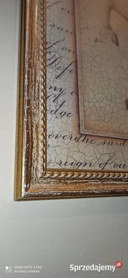 Obraz z koniem Sygnowany Replika pod szkłem Ramy Gdańsk