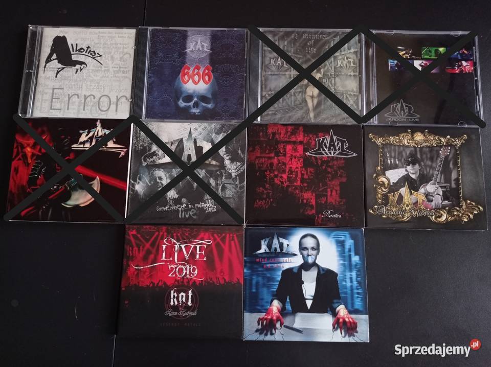 Płyty CD KAT Roman Kostrzewski Alkatraz Wałbrzych