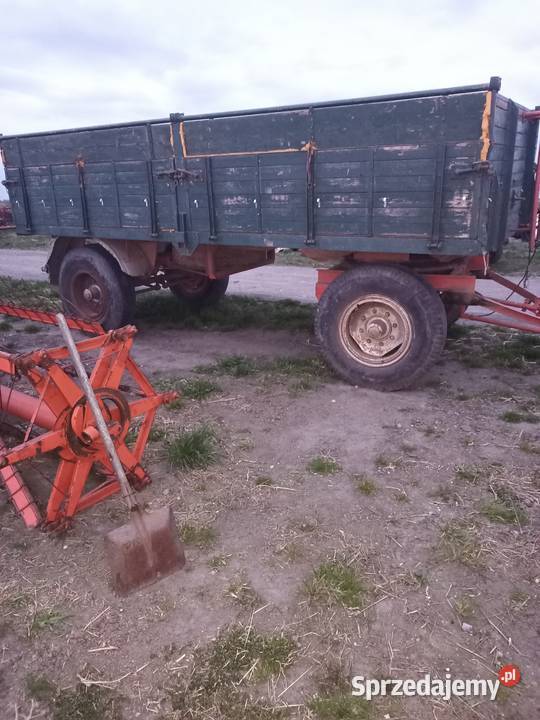 Przyczepa 8 10 ton zarejestrowana Kłodawa