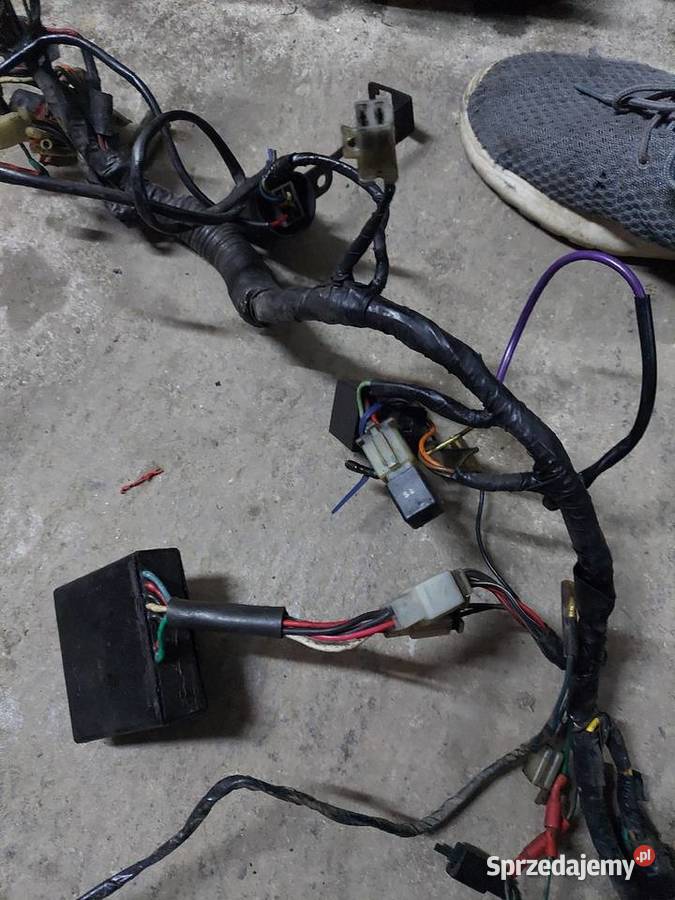 Kawasaki klr 600 wiązka instalacja elektryczna Wiązki elektryczne dolnośląskie Jelenia Góra