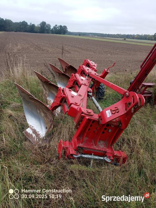 Pług 4 skibowy jednobelkowy nieuszkodzony Parczew