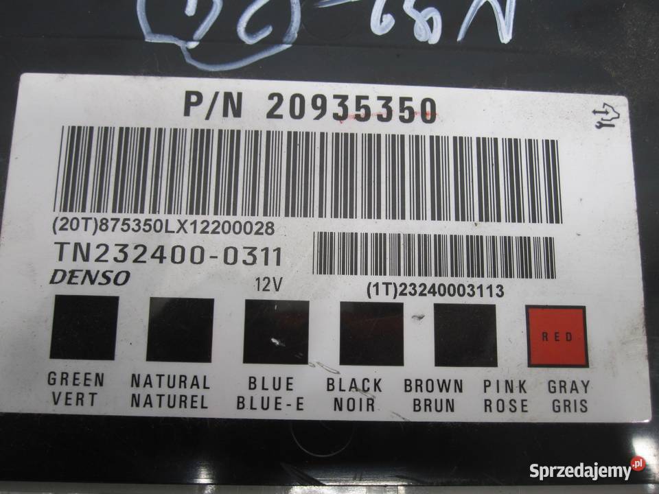 CHEVROLET CAPTIVA LIFT 11r moduł komfortu