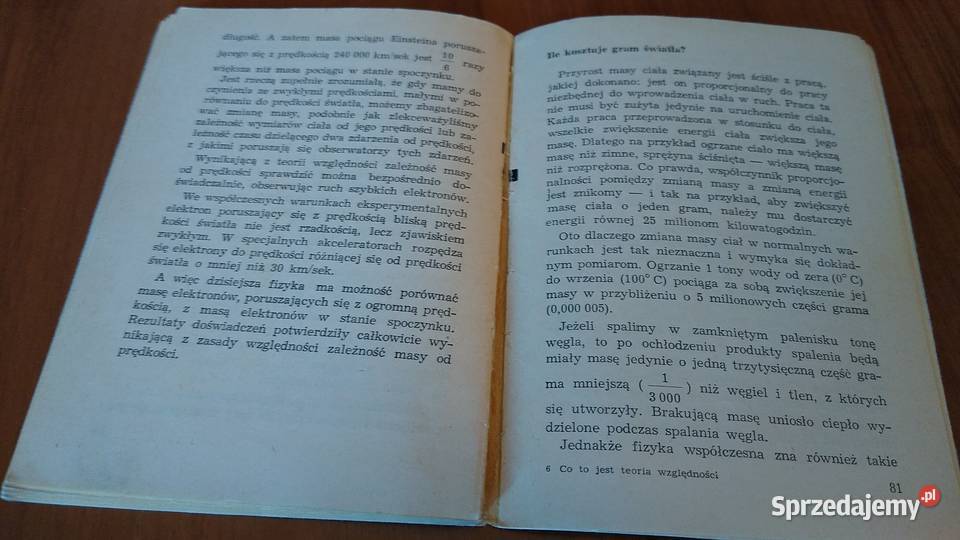 Co to jest teoria względności Lev Landau i Jurij Rok wydania 1961 Gdańsk
