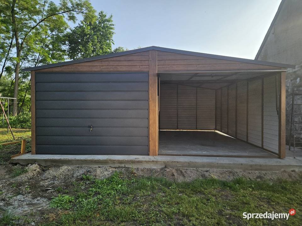 6x6 Garaze Blaszane Garaz Blaszany Blaszak Tczew sprzedam