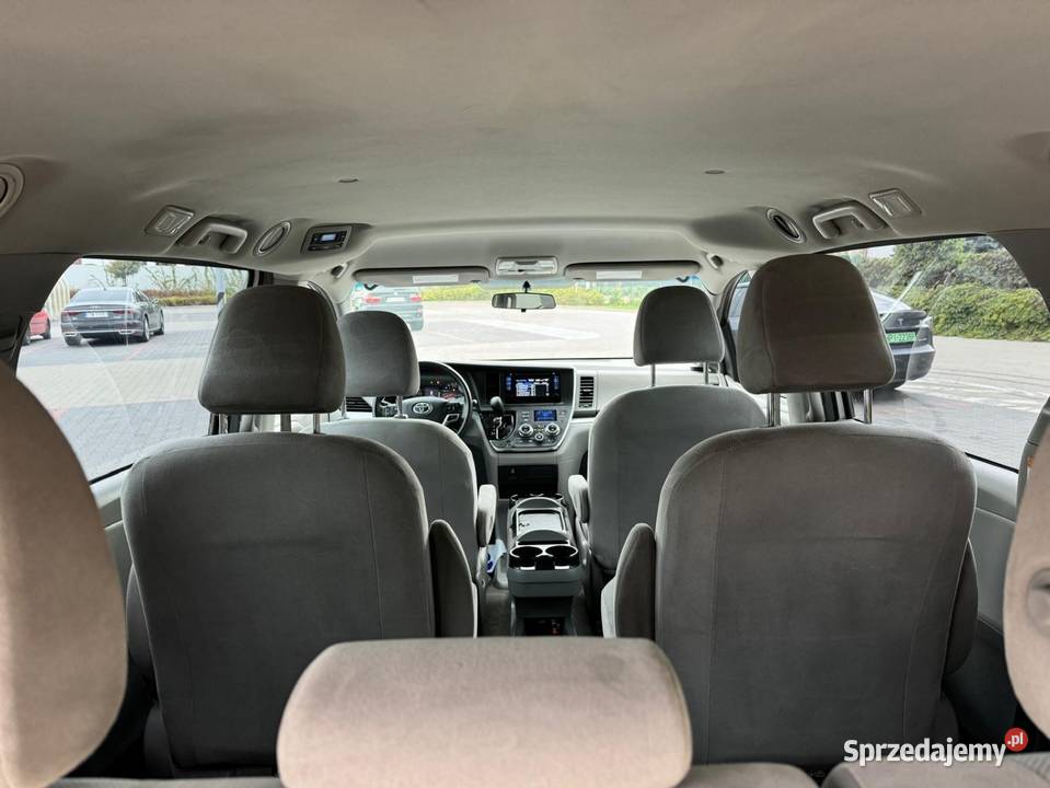 Toyota Sienna 2017 mazowieckie Raszyn