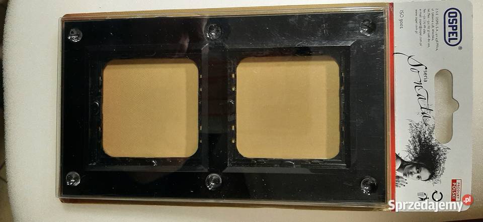 ospel sonata ramka dwukrotna szklana łódzkie Tomaszów Mazowiecki sprzedam