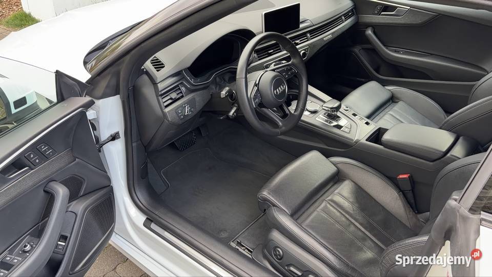 Audi A5 cabrio 20 TFSI 280 Quattro Dokumenty asystent parkowania