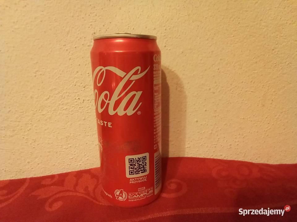 Coca cola pusta puszka kolekcjonerska avengers mazowieckie Warszawa