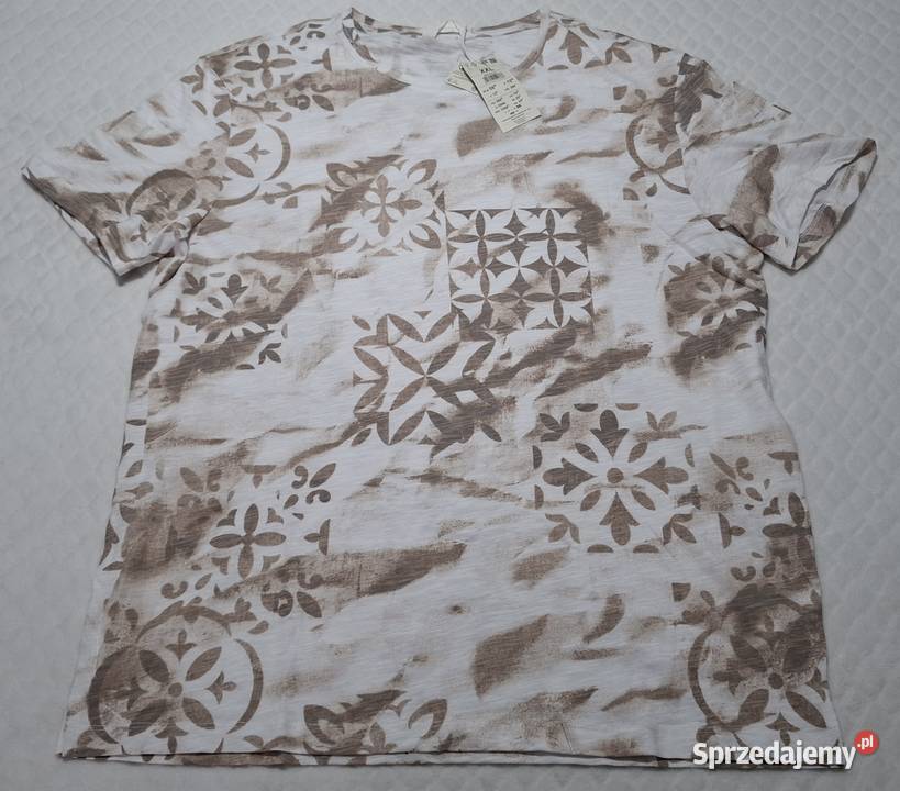 Koszulka krótki rękaw Tshirt Reserved XXL biała śląskie