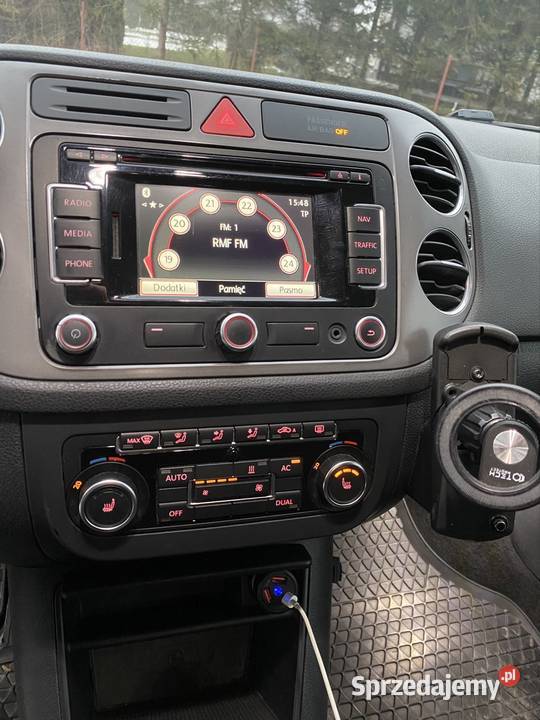 VW Tiguan 5n 2008r 4x4 14tsi ciemne szyby czarny Dobra