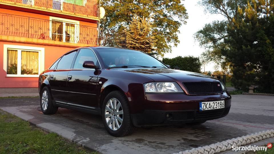 Audi A6 C5 duża Navi tempomat czujniki podgrzewane fotele Kamień Pomorski