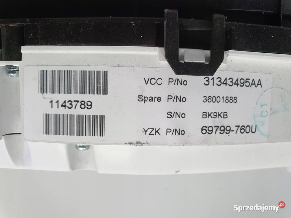 Volvo XC60 24 D5 diesel LICZNIK ZEGARY RDESING osobowe lubelskie Chełm