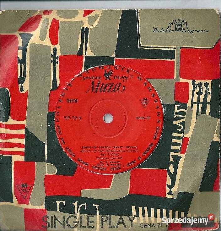 Edward Czerny płyta winylowaMambo na polskie Łódź