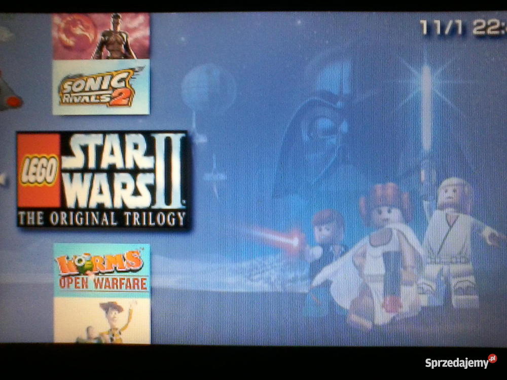 Konsola PSP SONY 200 Gier100 Menu Lublin