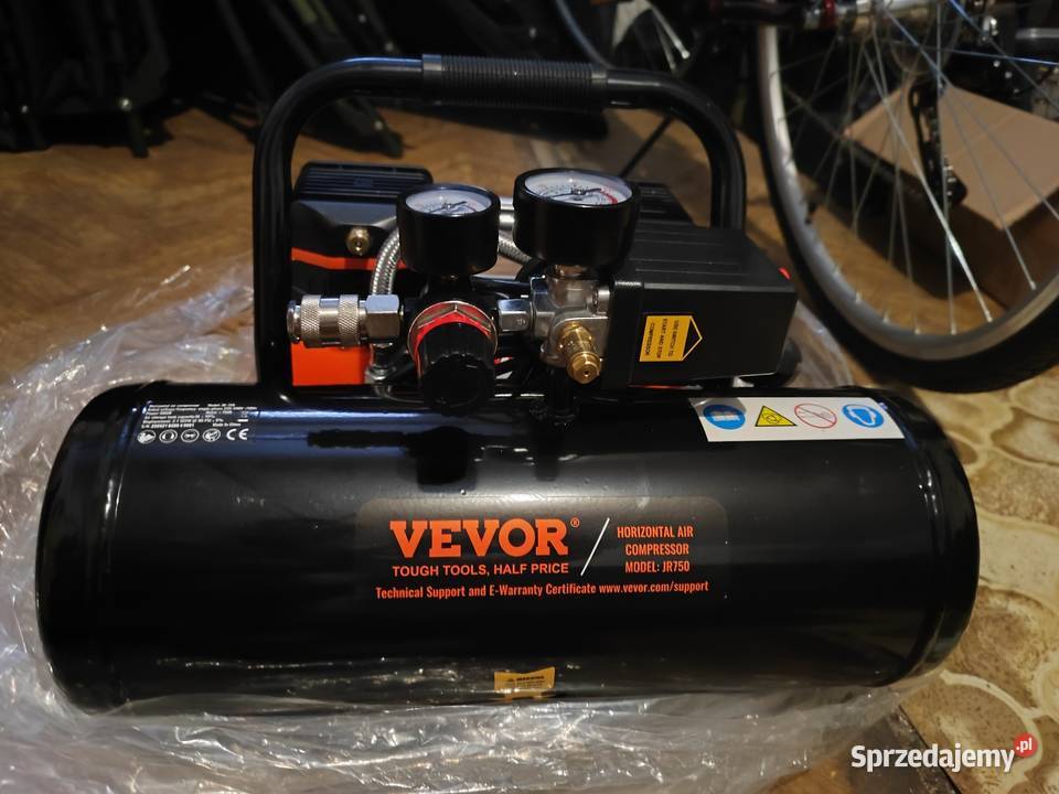 Kompresor NOWY vevor nie używany 8l Września