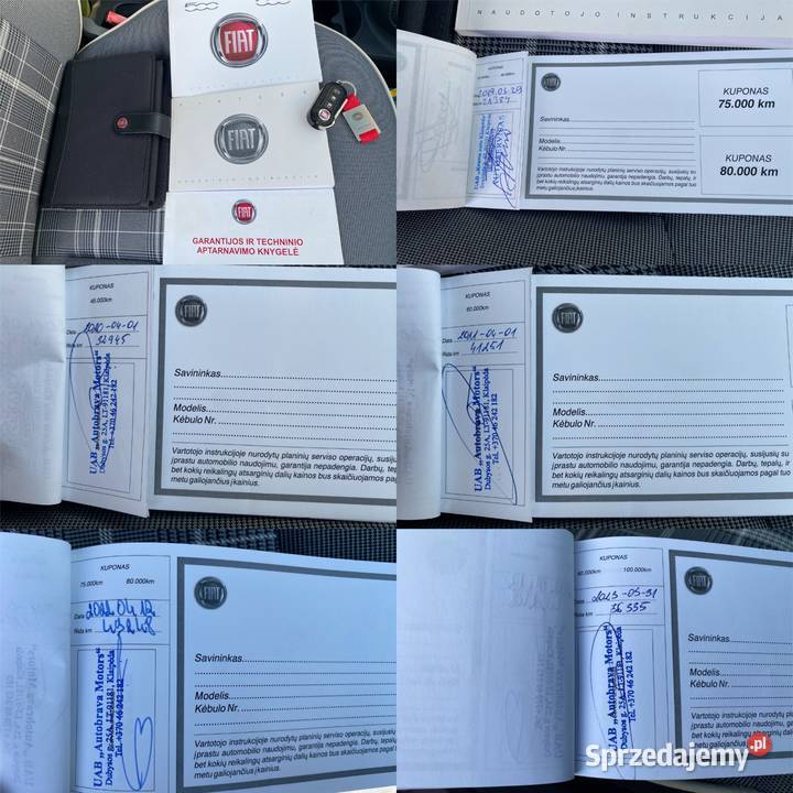 Fiat 500 2017 pierwszego właściciela Warszawa