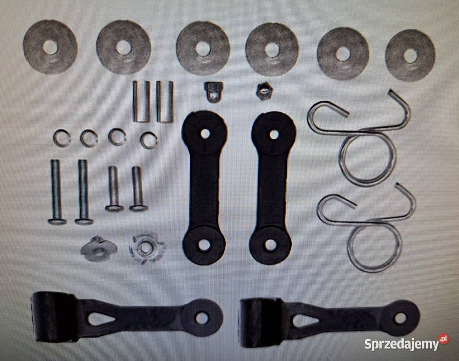 Spinki mocowanie rur koszy zaślepek kosiarki Proszowice