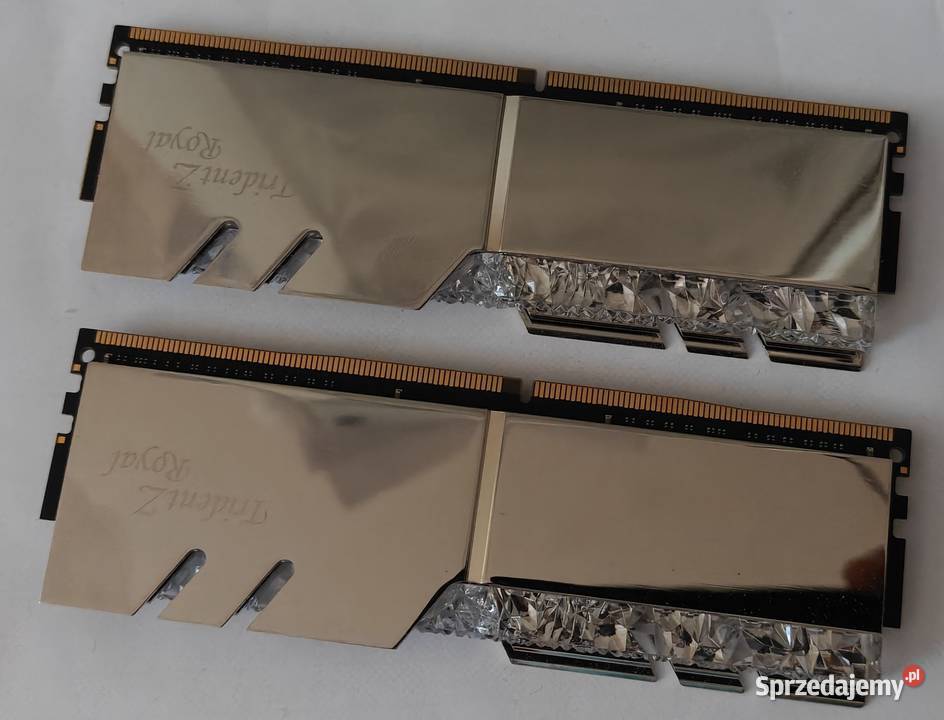 Pamięć RAM GSkill Trident Z Royal Srebrne 32GB Pojemność 32GB podkarpackie Mielec