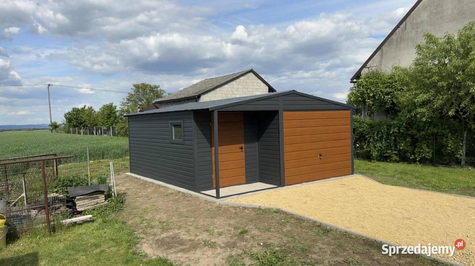 Garaże blaszane Wiaty śmietnikowe Drewnopodobne Częstochowa