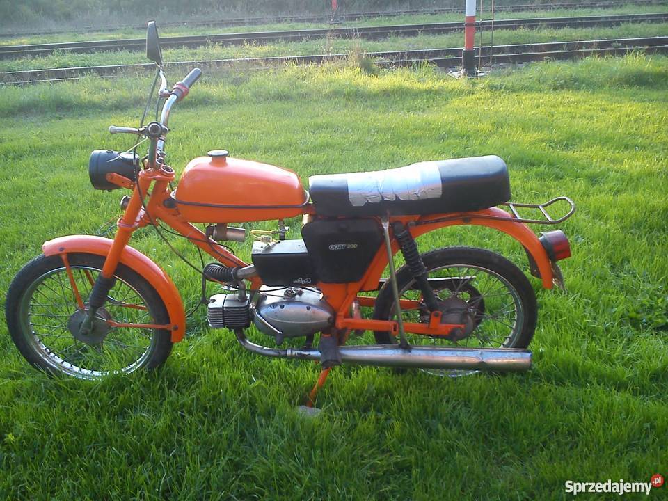 Romet Ogar 200 pomarańczowy Skandawa