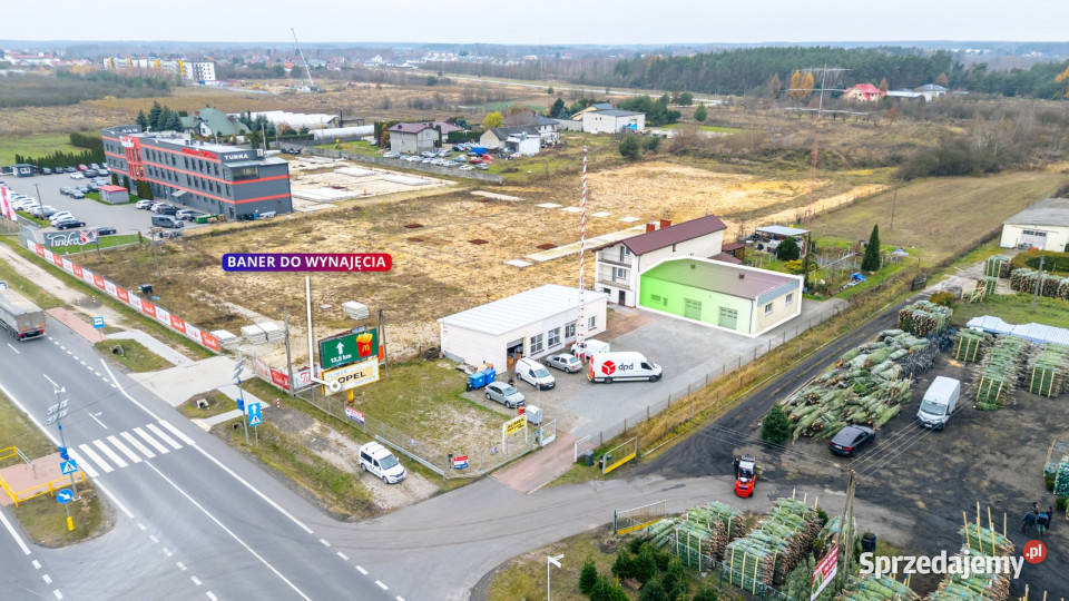 Lokal trasie E7 pod serwis usługi magazyn 183.5m2 Tarczyn