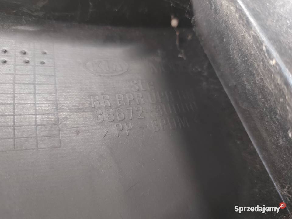 KIA SPORTAGE III 12r zderzak tył świętokrzyskie Kielce