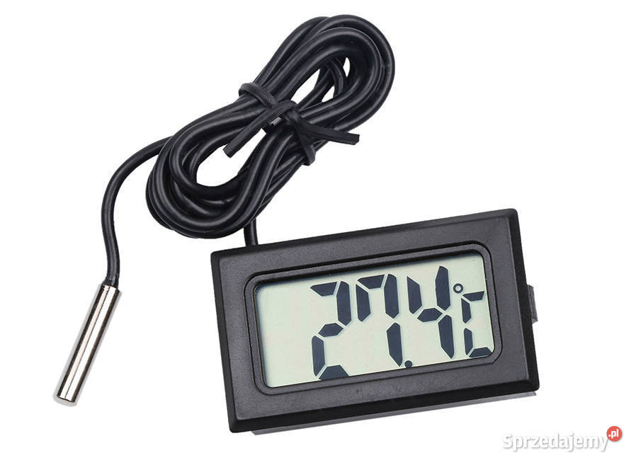 Termometr z sondą elektroniczny LCD cyfrowy Wągrowiec
