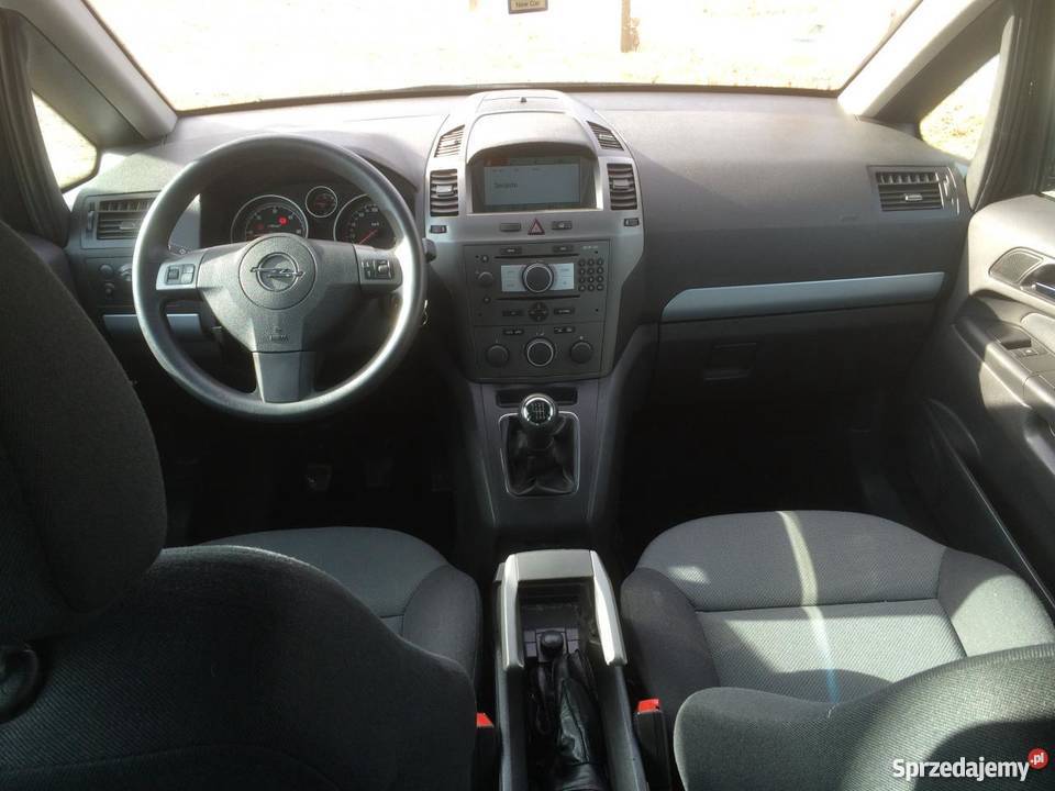 Opel Zafira nieuszkodzony czarny tempomat Samochody osobowe Sopot sprzedam