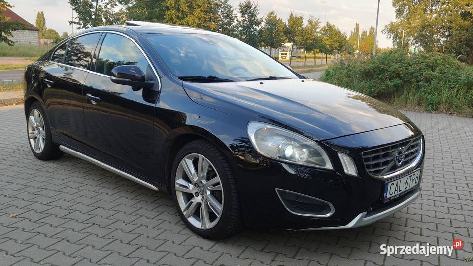 Volvo S60 24 diesel 205 AWD salon 2010r poduszka powietrzna S60 kujawsko-pomorskie Toruń