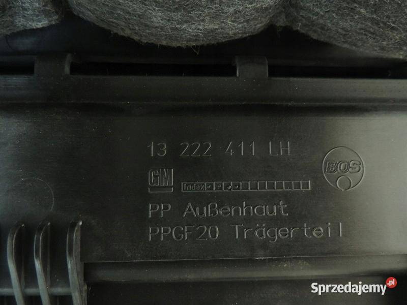 PROWADNICA ROLETY OPEL INSIGNIA I 13222411 LEWY sprzedam
