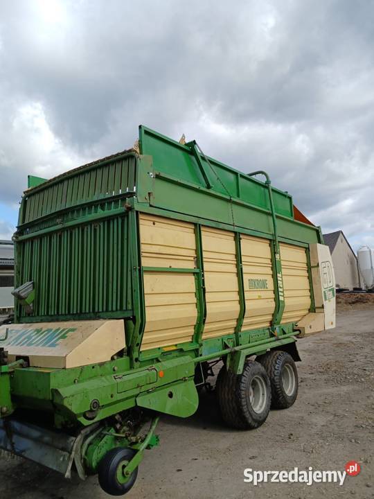 Przyczepa samozbierająca Krone Titan GD 36 opolskie