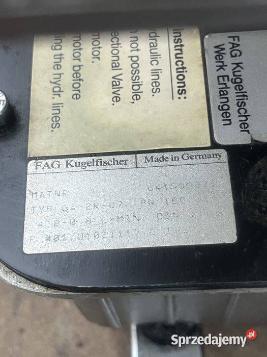Zestaw narzędzi hydraulicznych do ratowania Tuliszków