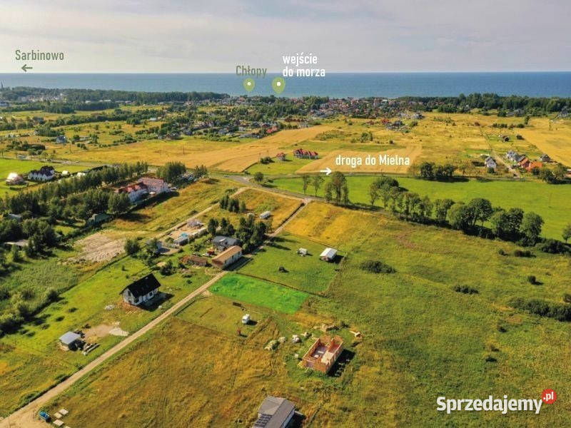 Działka budowlana morzem Mielenko Niegoszcz