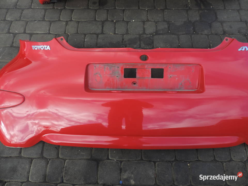 ZDERZAK TYŁ TOYOTA AYGO I FL 2009R KOLOR 3P0