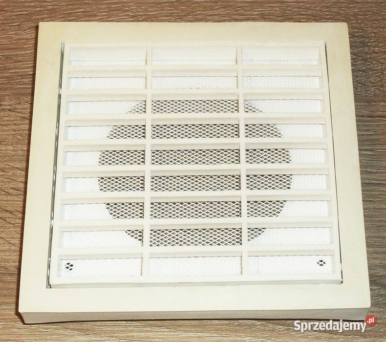 Kratka wentylacyjna 158 x 158 mm z siatką ścienna śląskie Gliwice