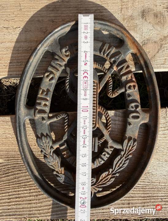 SINGER EMBLEMAT STARA MASZYNA DO SZYCIA Pozostałe Bielawa