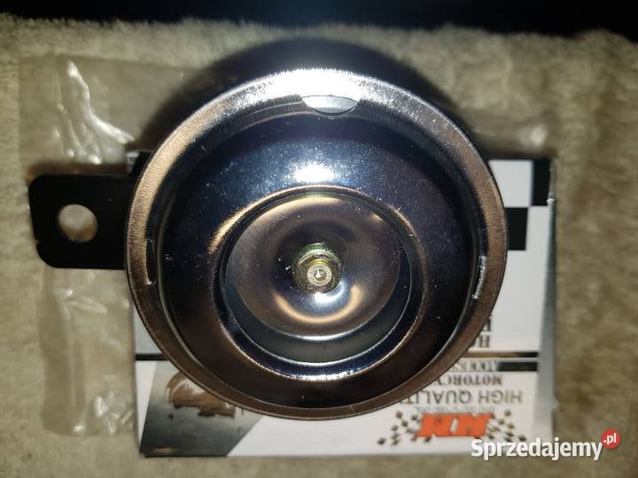Klakson sygnał motocyklowy 12V Łask