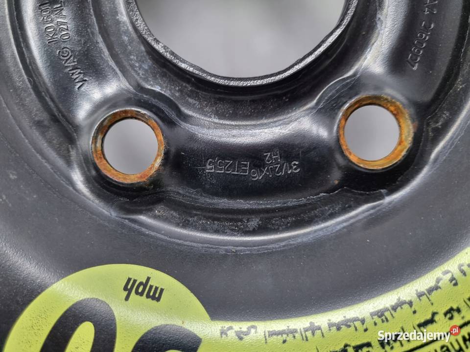 KOŁO DOJAZDOWE Audi Seat Vw Golf VI 12570 R16