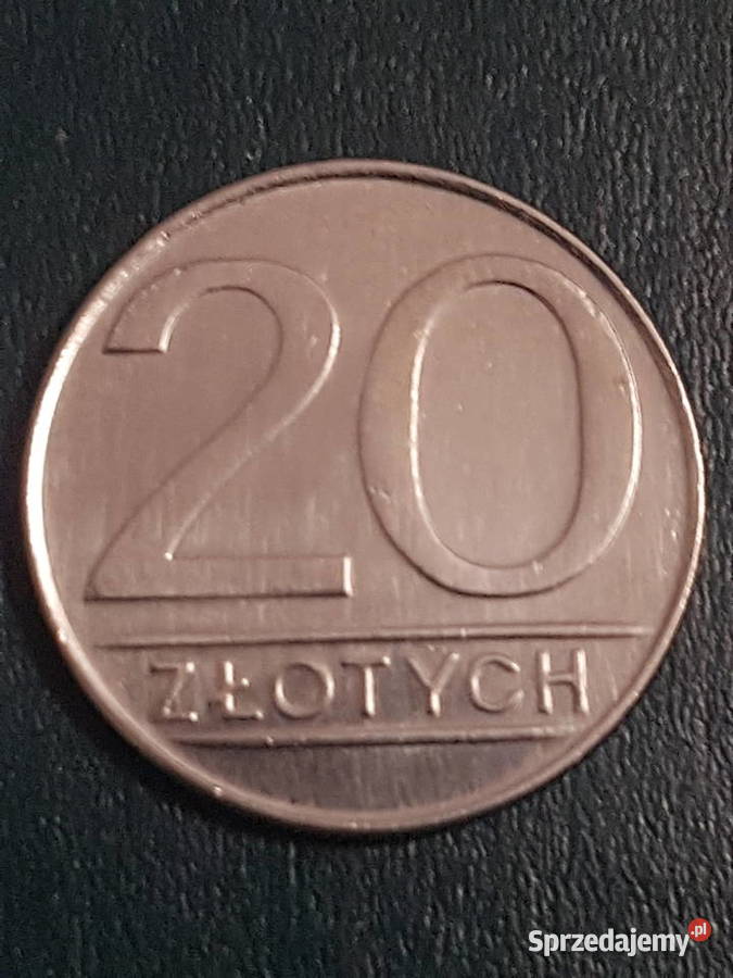 Moneta 20 zł 1986 rok rzadkość