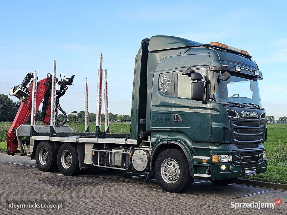 Scania R580 Epsilon 12Z do drewna 6x4 2013 Motoryzacja pomorskie