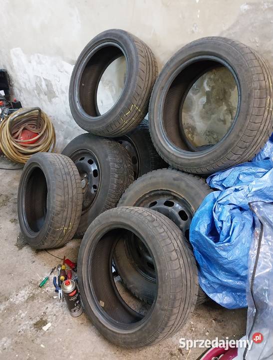 Opony letnie VW Samochodowe dolnośląskie Lubin sprzedam