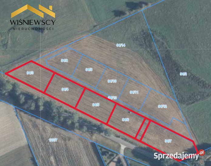 Działka budowlana 1547m2 Rogajny gmina Pasłęk Grunty i działki