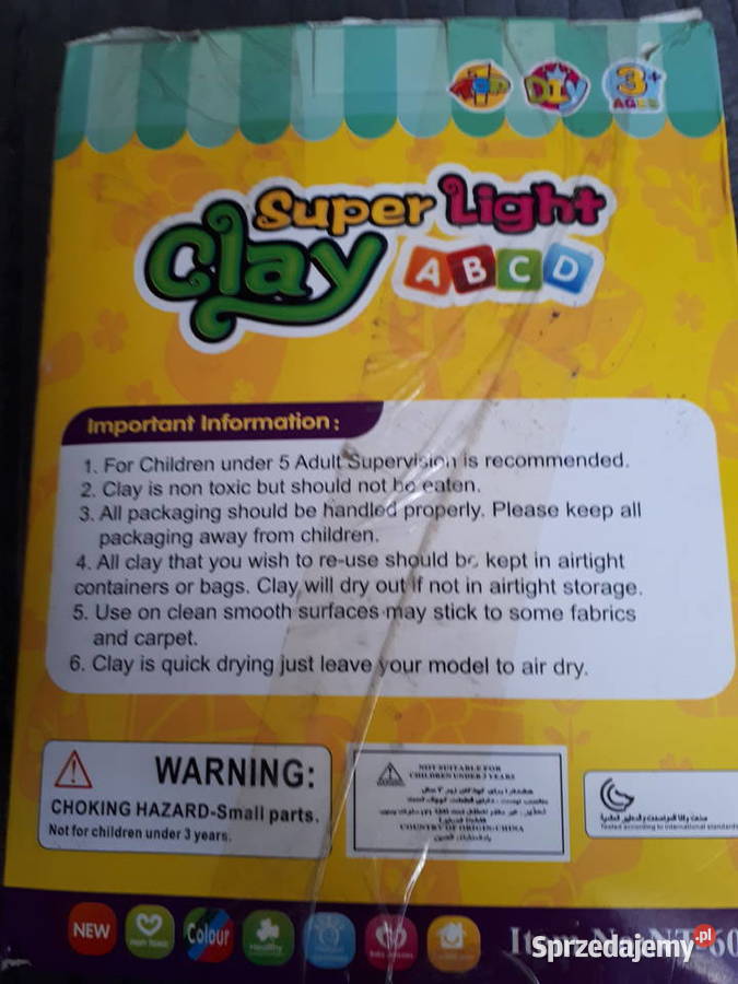 Super light clay Anna princess z piankoliny Pruszków