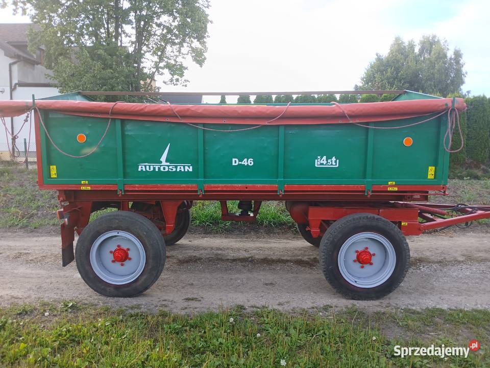 Przyczepa wywrotka d46 produkcji 2011