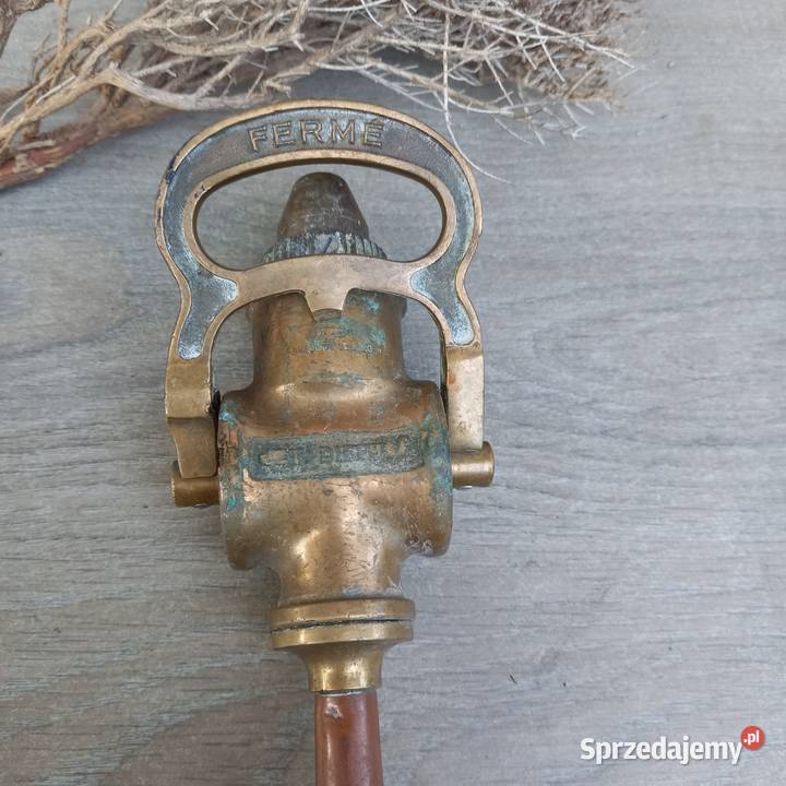 Prądownica strażacka stara sikawka strażacka Warszawa