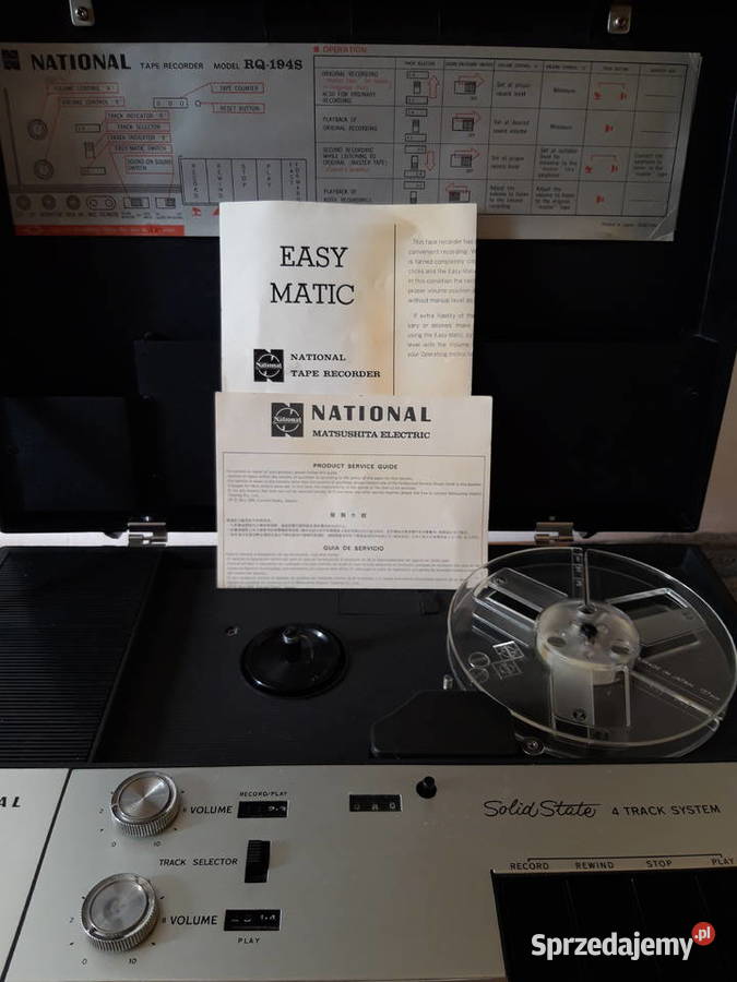 NATIONAL RQ194S Matsushita Electric 1969r Ruda Śląska